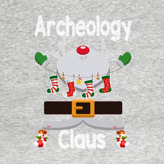 Archeology Claus Santa Christmas Costume Pajama by johnbbmerch